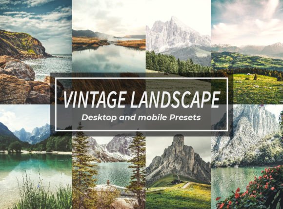 Download Vintage Landscape Lightroom Presets - Premium Resources